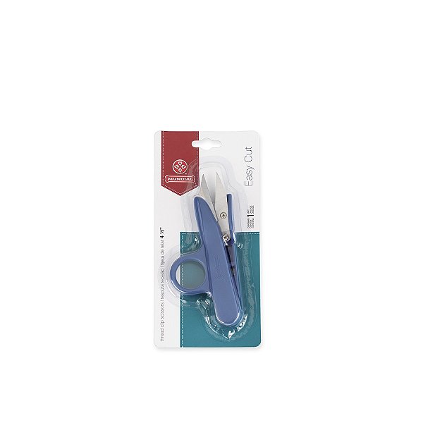 Tesoura Mundial Tecelão 161N-4.1/2 Easy Cut Azul