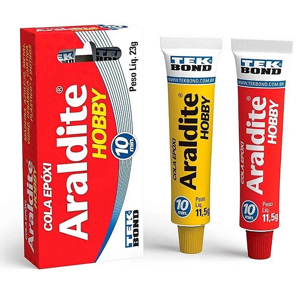 Cola Araldite Epóxi Hobby 10min. 23g