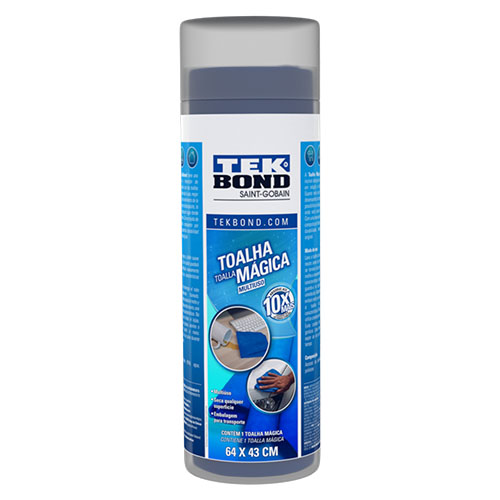 Toalha Magica Limpeza Multiuso  Tekbond 64x43cm