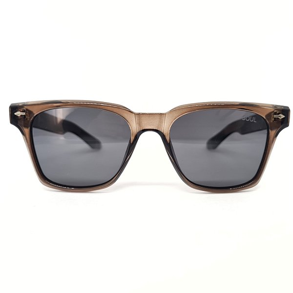 HARVEY MARROM LENTE CINZA