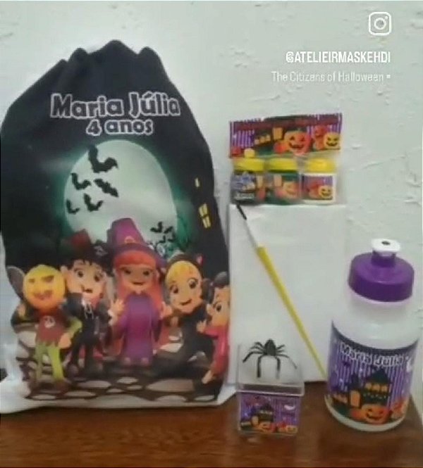 10 Kits Personalizados com tema Halloween ou no seu tema