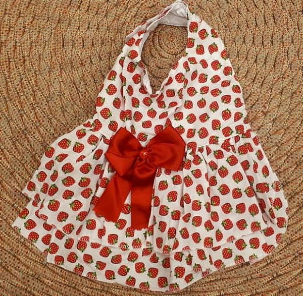 Vestido para PET cachorrinha ou gatinha