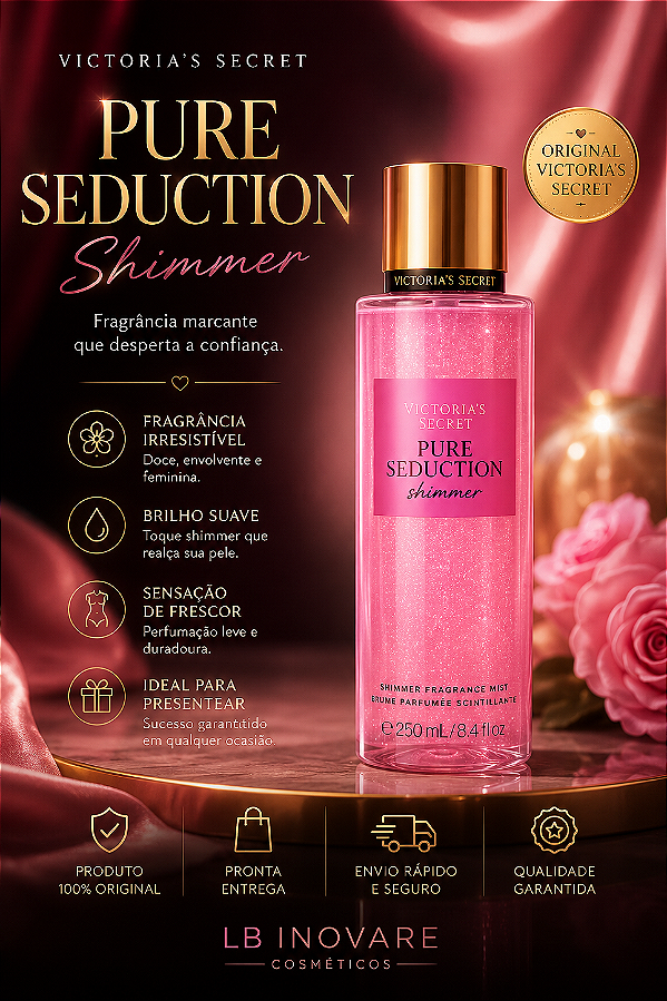 Shimmer Body Splash Pure Seduction 250ml | Original