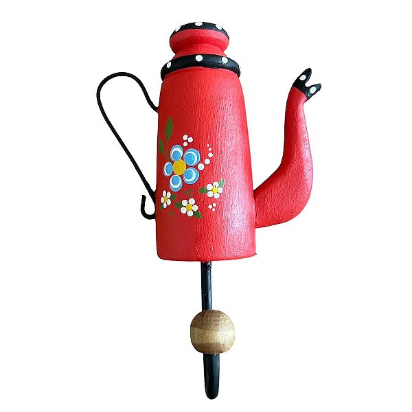 Cabide E Suporte Para Pano De Prato De Bule Decorativo