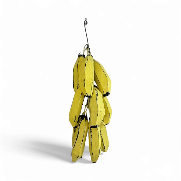 Penca De Banana Em Madeira Artesanal