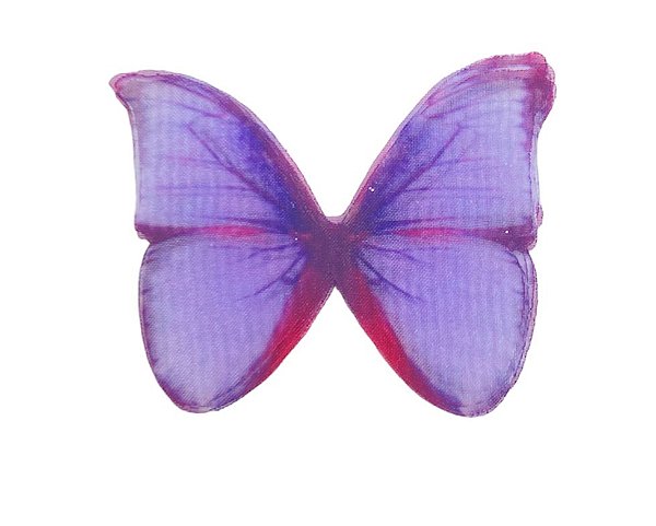 Bolo branco com borboletas/ borboleta lilas