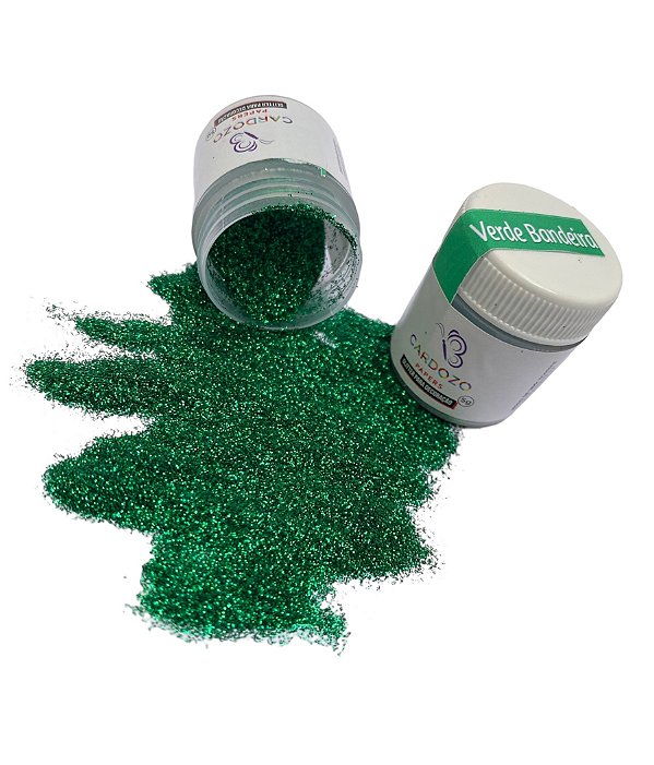 Glitter Cardozo Papers - Verde Bandeira