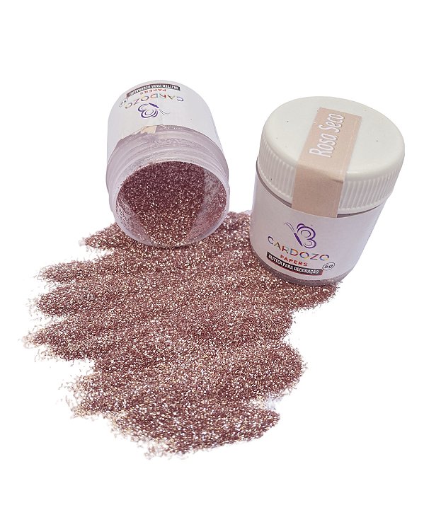 Glitter Cardozo Papers - Rosa seco