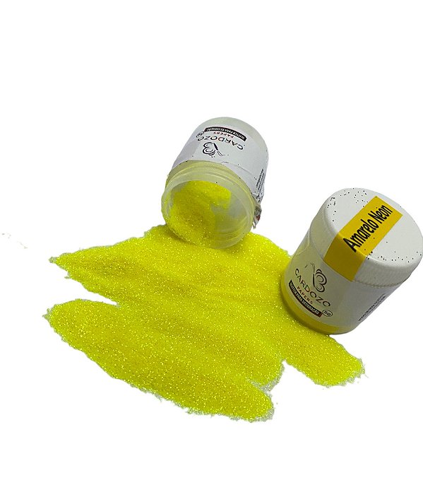 Glitter Cardozo Papers - Amarelo-Neon