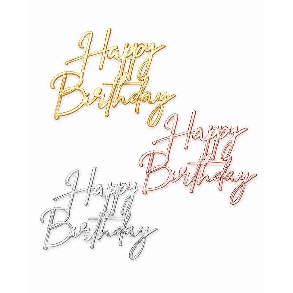 Mini aplique Happy Birthday 01