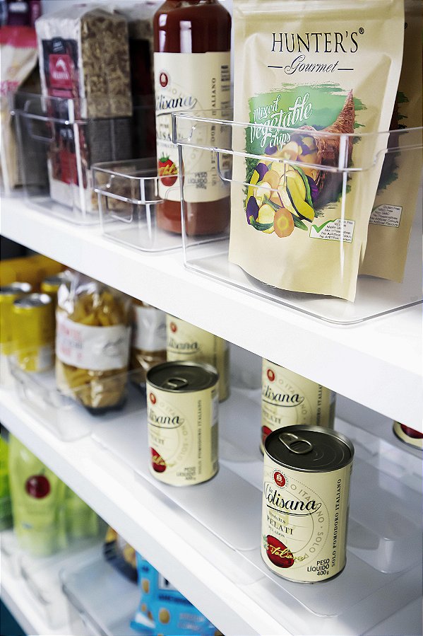 Organizador Clear 30 X 20 X 13 CM Natural