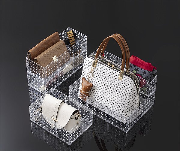 Organizador Empilhável 16 X 11,5 X 8 CM QUADRATTA