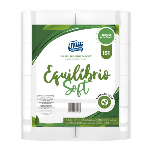 Papel Higiênico Equilíbrio Soft