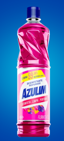 Desinfetante Azulim 1 Litro Florata