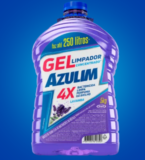 Limpador Gel Azulim Lavanda 5kg