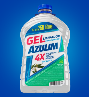 Limpador Gel Azulim Eucalipto 5kg