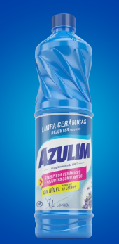 Azulim Limpa Cerâmicas e Azulejos 1 Litro Lavanda