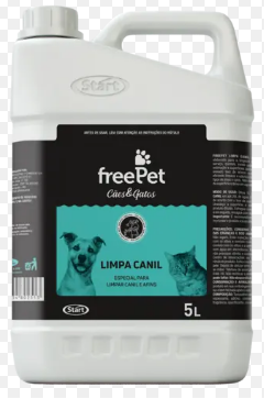 Free Pet Limpa Canil 5 Litros Detergente