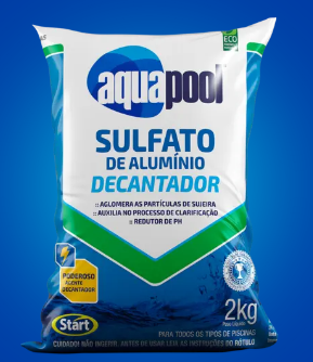 Aquapool Sulfato de Alumínio Decantador Granulado 2 KG