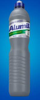 Limpa Alumínio Alumil Plus 500 ML Limão