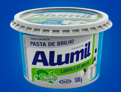 Pasta de Brilho Alumil Limão 500G