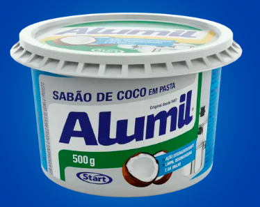 Pasta de Brilho Alumil Sabão de Coco 500G