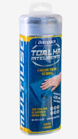 Toalha Inteligente Bompack 66x43cm
