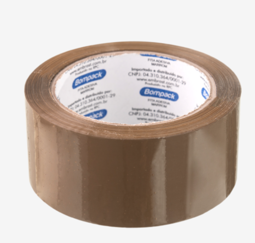 Fita Marrom Bompack 48mm x 100m