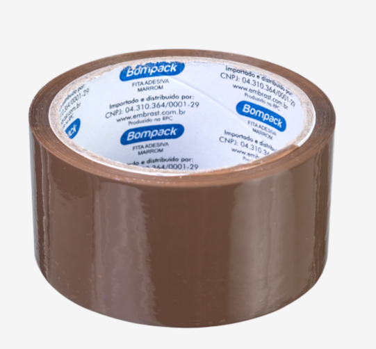 Fita Marrom Bompack 48mm x 45m UN