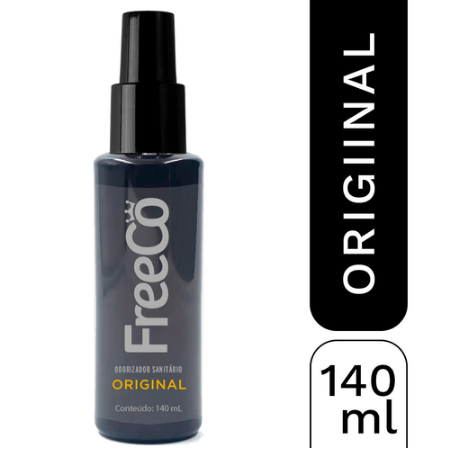BLOQUEADOR DE ODORES FREECO ORIGINAL COR BLACK 140 ML