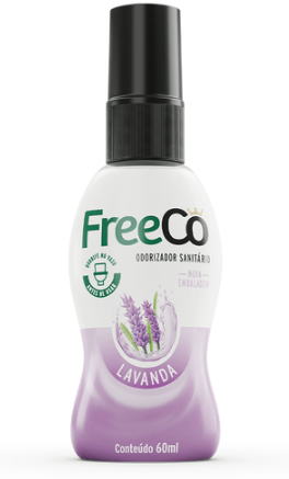 BLOQUEADOR DE ODORES SANITARIOS FREECO LAVANDA 60 ML
