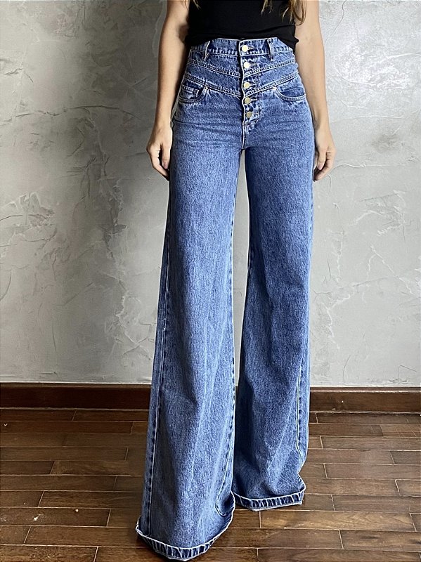 Calça 3 Cós marmorizada