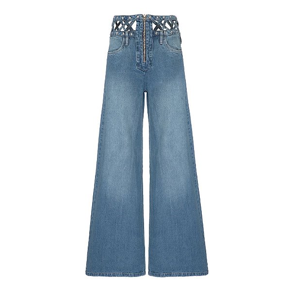 Calça Martina Tachas Jeans