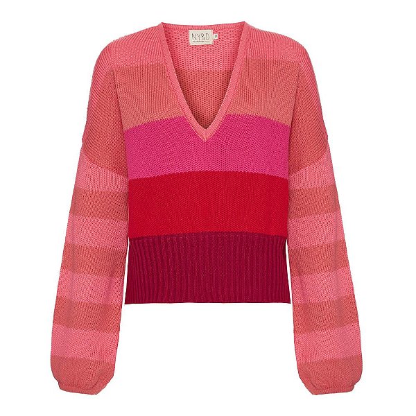 Tricot Candy Tons Rosa