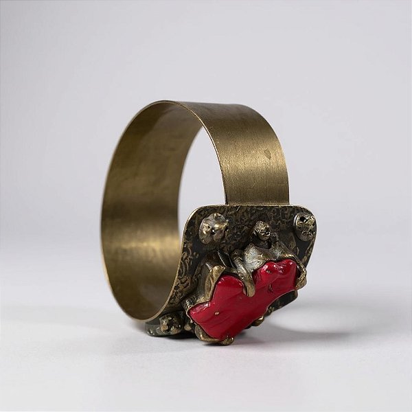 VINTAGE MEXICAN BRUTALIST BANGLE