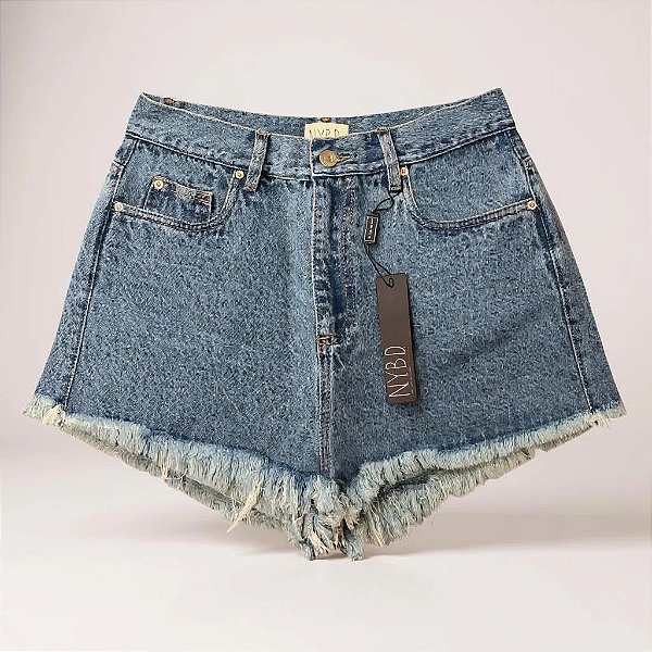 SHORTS JEANS MARMORIZADO