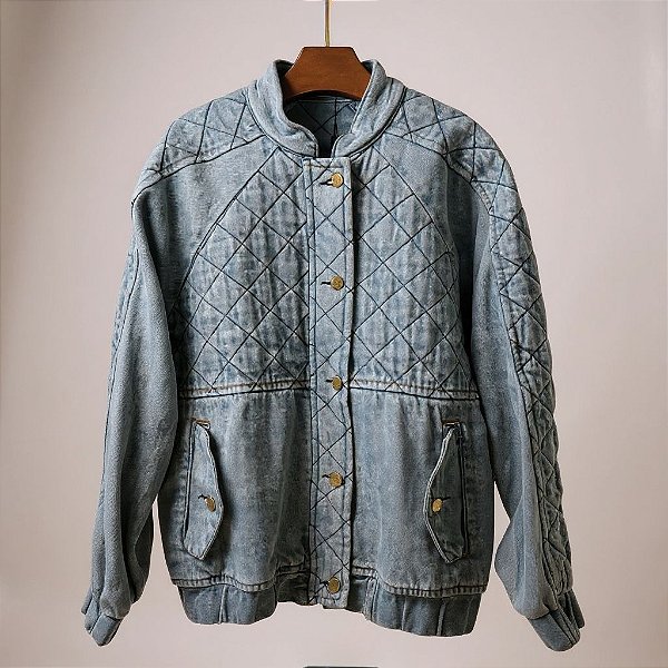Jaqueta Matelasse Jeans