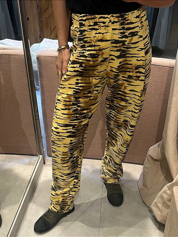 Calça Pregas TIgre