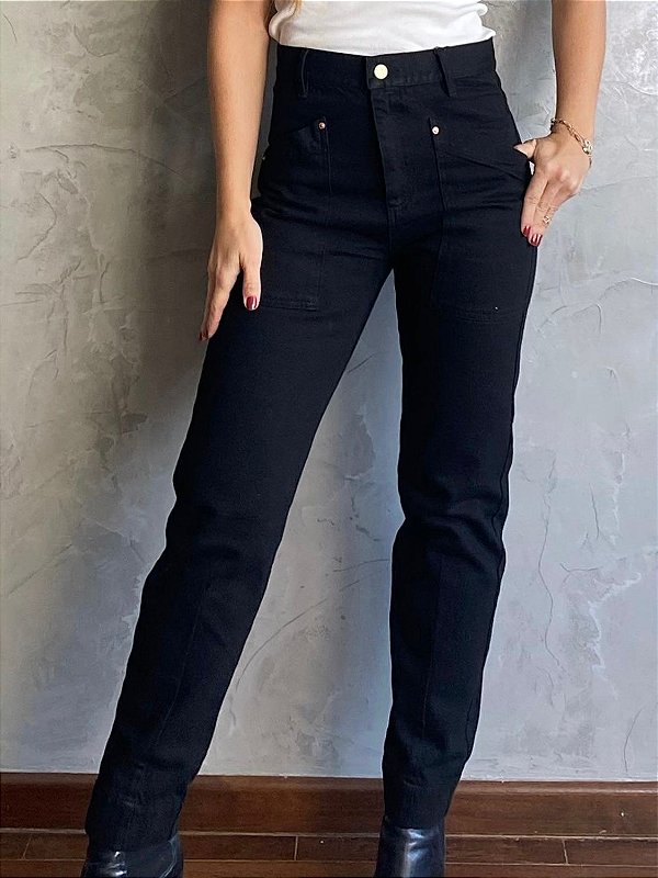 Calça Cenoura Preta