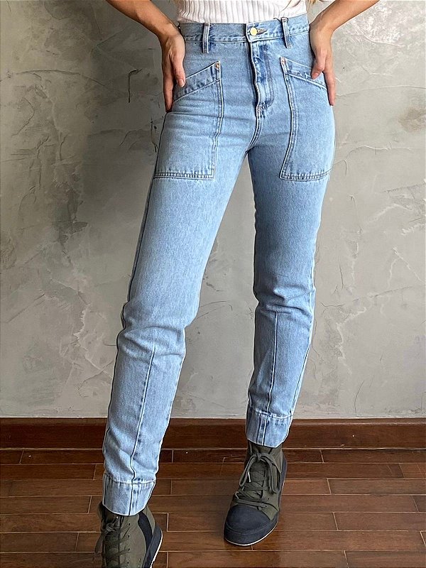 Calça Cenoura Clara