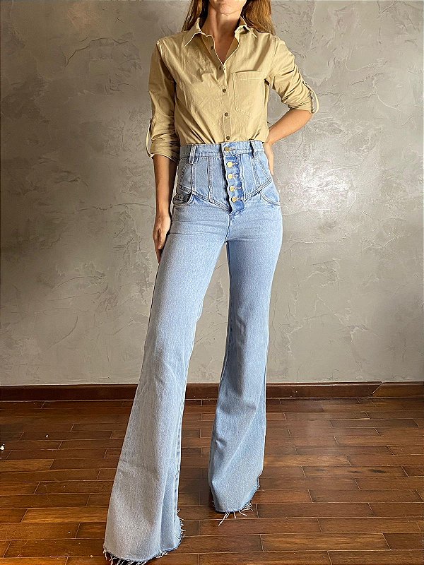 Calça Espadrille marmorizada