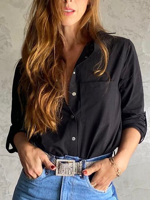 Camisa Basica Preta