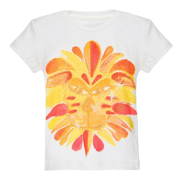 Camiseta Infantil Signos Leão