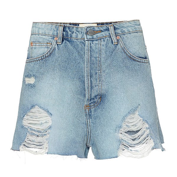 Shorts High Destroyed Jeans