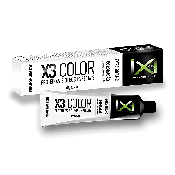 X3-COLOR 5.0 Castanho Claro – Coloração com Brilho, Nutrição e Cobertura Total
