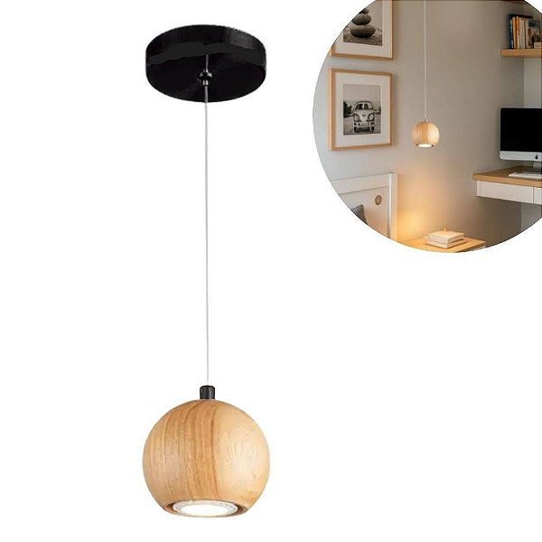 Pendente Pilko Natural (D)10CM