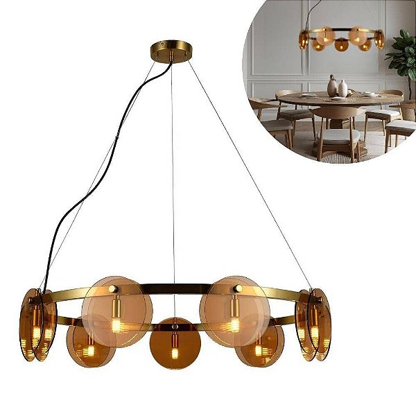 Pendente  Maasai Bronze / Marrom