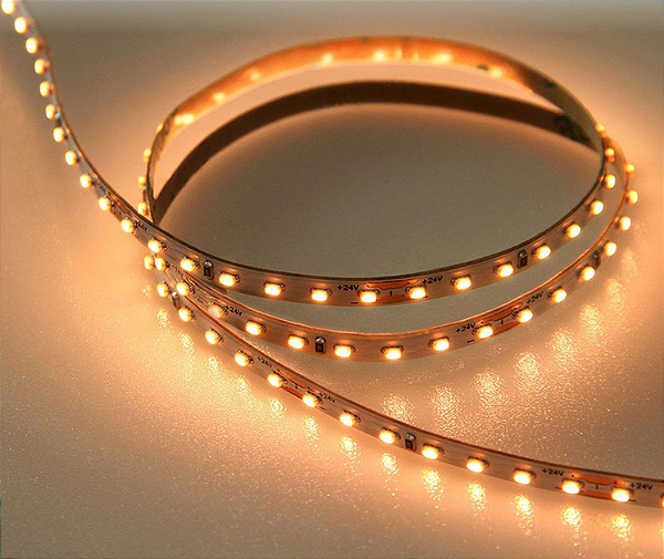 Fita LED 10W 2700K 168 LEDS / M IP20 24V Rolo 5 M