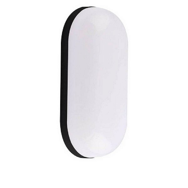 Luminária Led Tartaruga Preto 15W 3.000K IP65