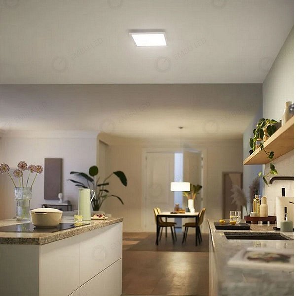 Painel Embutir Quadrado 18W 4000K Bivolt